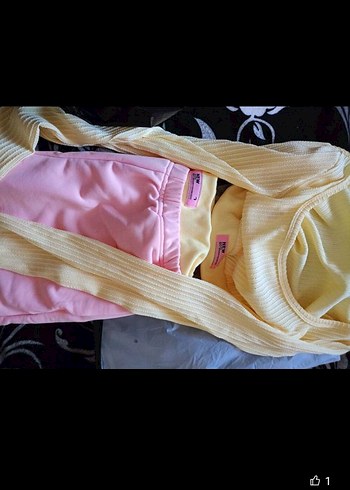 Pembe Rahat Kesim Kız Eşofman PaNtolon ve üst - Görsel 4