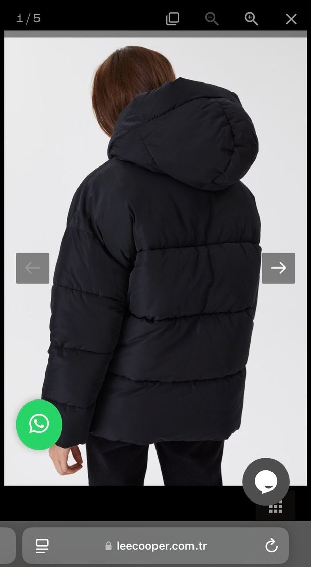 lee cooper siyah mont - Görsel 3