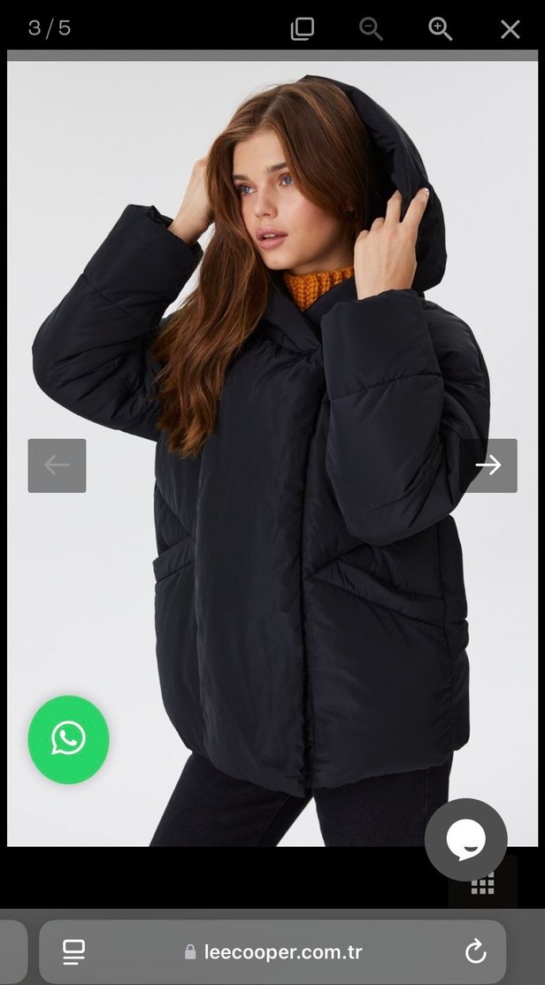 lee cooper siyah mont - Görsel 4