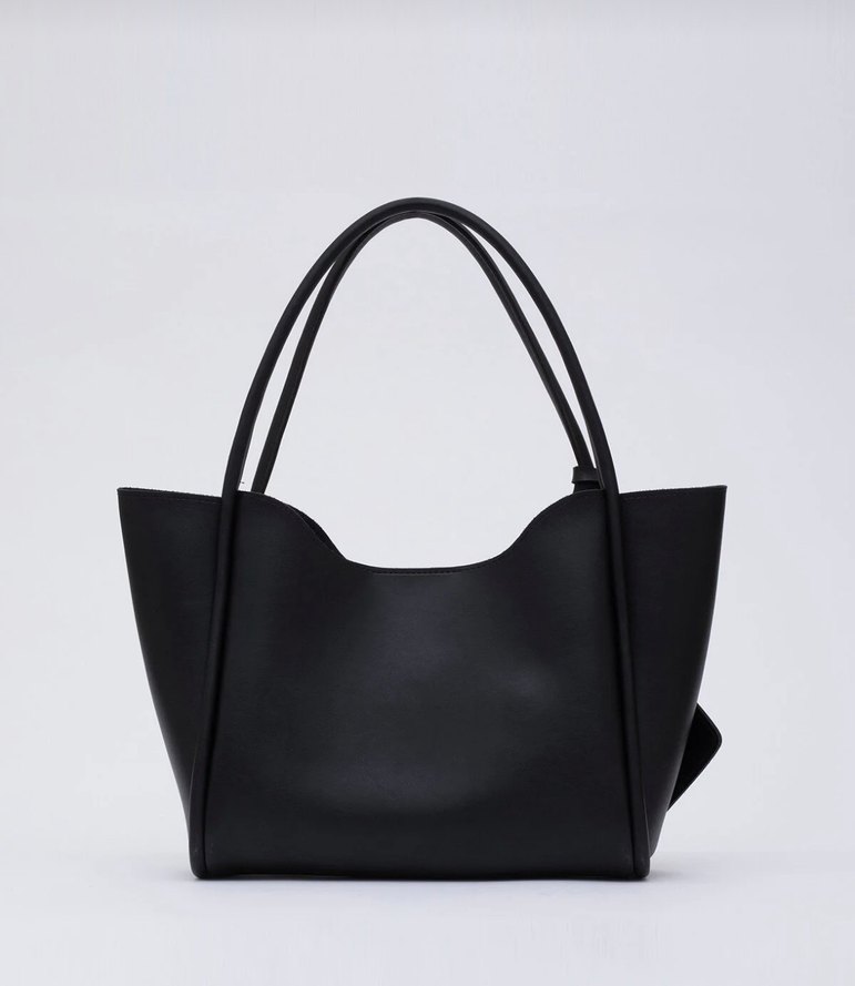 Siyah Deri Çanta - Görsel 2