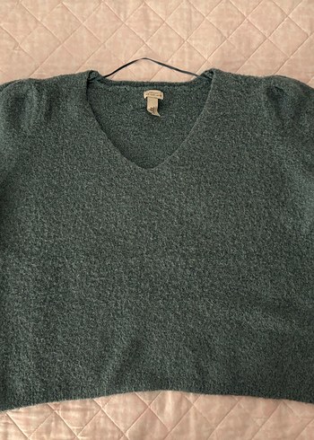 Pull&Bear V yaka Kazak - Görsel 2