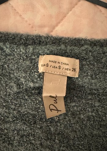 Pull&Bear V yaka Kazak - Görsel 4