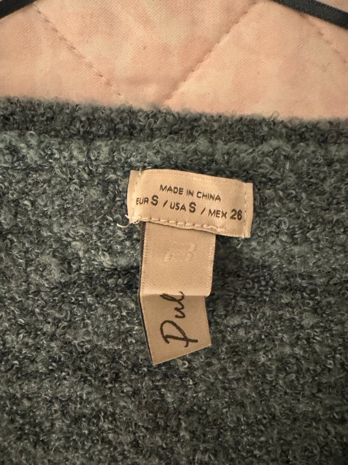 Pull&Bear V yaka Kazak - Görsel 4