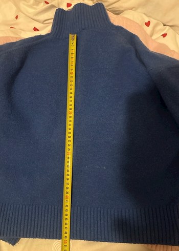 Zara Mavi Kazak - Görsel 5