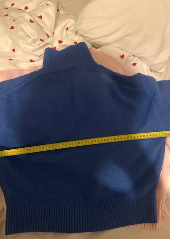 Zara Mavi Kazak - Görsel 6