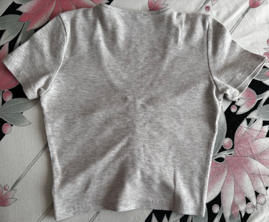 bershka crop büzgülü üst - Görsel 3