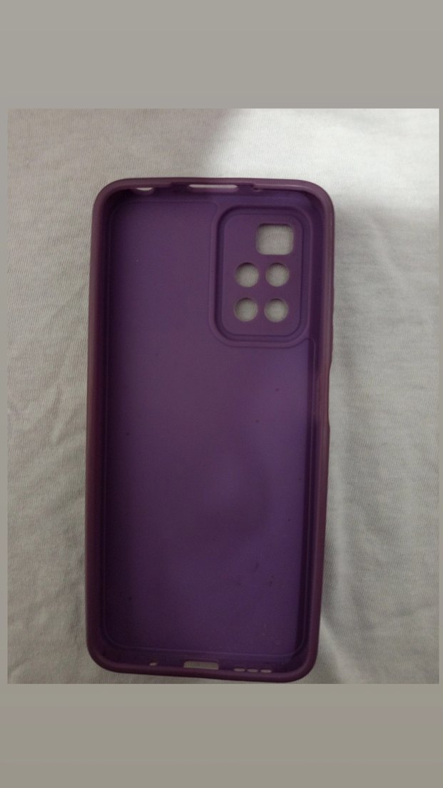 düğmeli Mor Telefon Kılıfı - Görsel 2