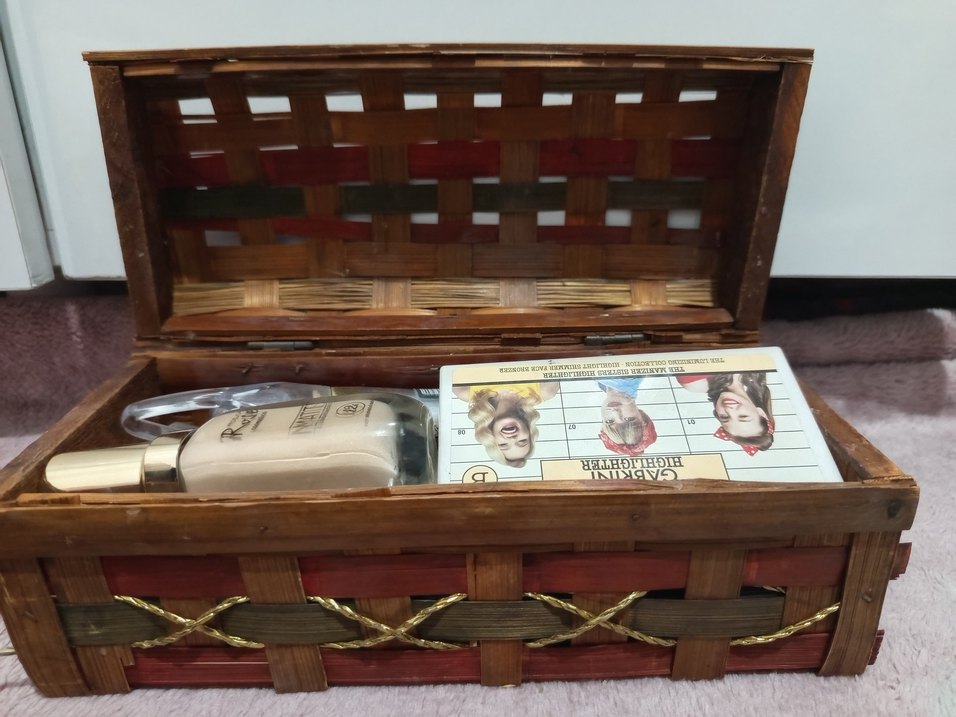 Dekoratif Sandık  Örgü Desenli  26x11 cm - Görsel 2