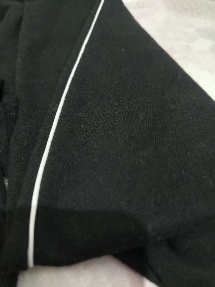 Siyah Rahat Kesim Kadın Eşofman Altı - Görsel 3