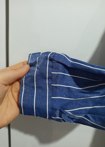 mavi gömlek - Görsel 6