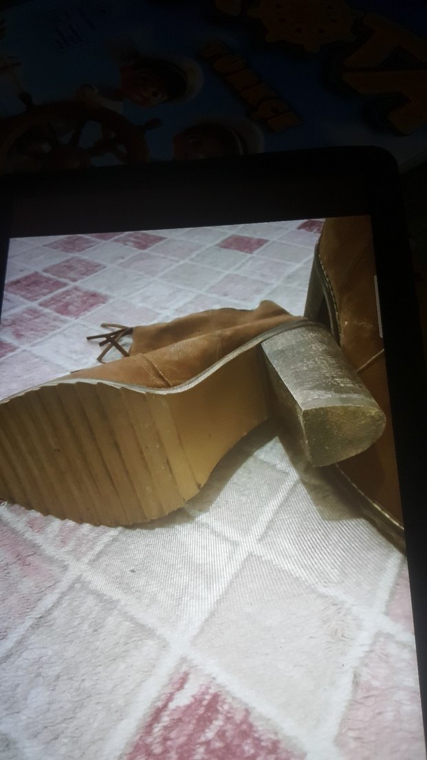 Püsküllü Kahverengi Süet Kadın Bot - Görsel 4