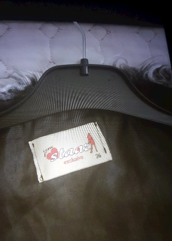 Uzun Bohem Zebra Desenli Kürklü Yelek - Görsel 3