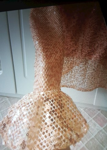 Pembe Örme Midi Elbise, Uzun Kollu, Dar Kesim - Görsel 5