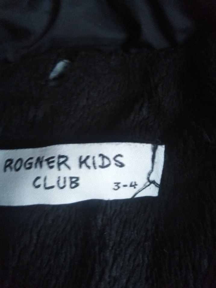 Kapüşonlu Kürklü Siyah Kız Kış Montu - Görsel 5