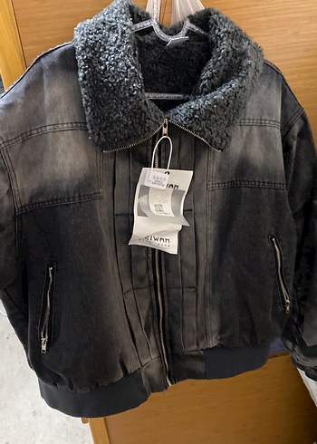 Gri Yumuşak Kürklü Erkek Ceket - Görsel 2