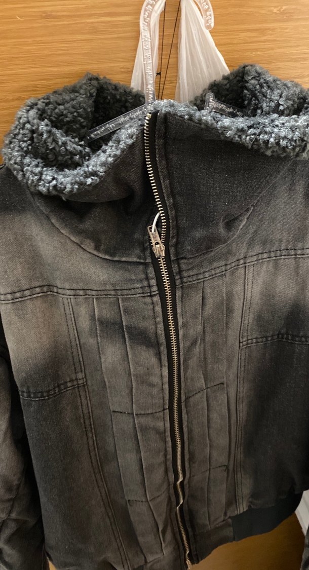 Gri Yumuşak Kürklü Erkek Ceket - Görsel 3