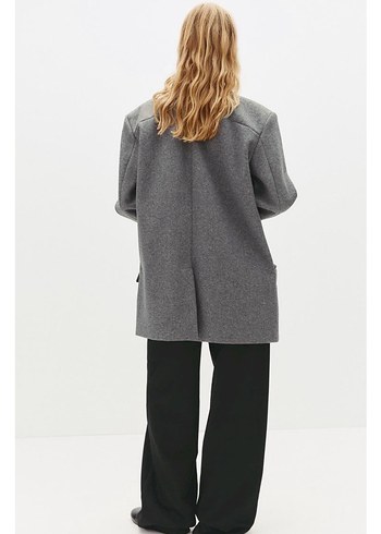 Etiketli Pull&bear kaban - Görsel 4