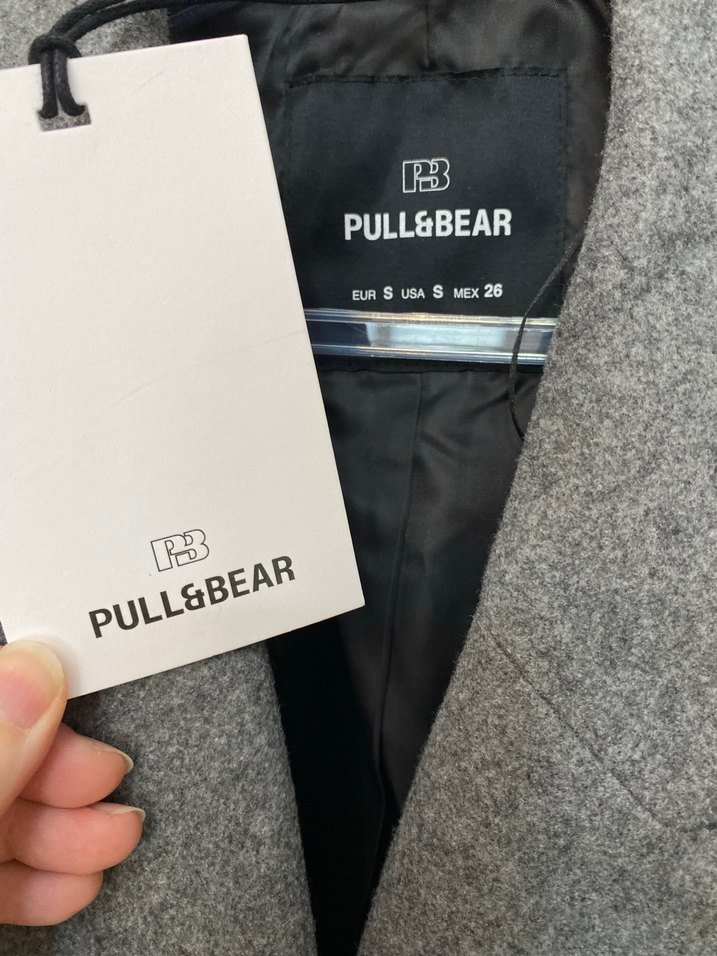 Etiketli Pull&bear kaban - Görsel 2