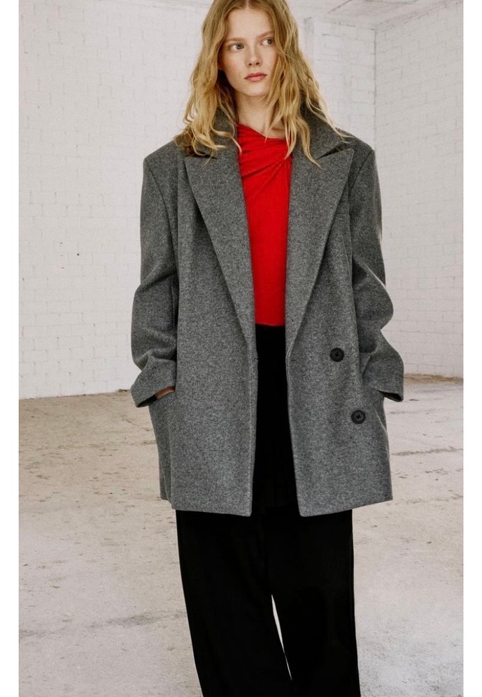 Etiketli Pull&bear kaban - Görsel 3