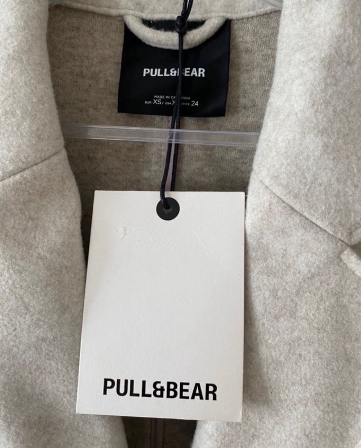 Etiketli Pull&bear Kaban - Görsel 3