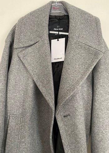 Etiketli Pull&bear Kaban - Görsel 7