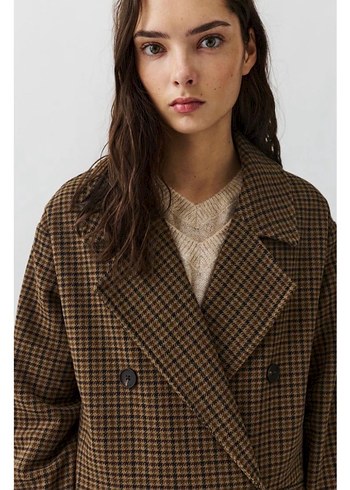 Etiketli Pull&bear Kaban - Görsel 8