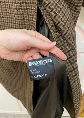 Etiketli Pull&bear Kaban - Görsel 5