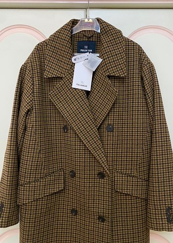 Etiketli Pull&bear Kaban - Görsel 4