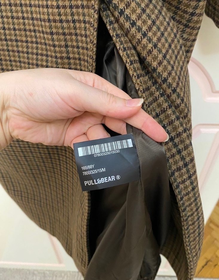 Etiketli Pull&bear Kaban - Görsel 5