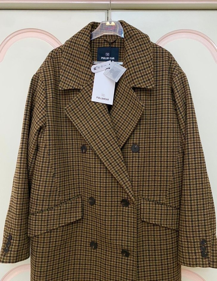 Etiketli Pull&bear Kaban - Görsel 4