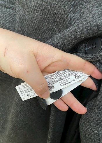 Etiketli Stradivarius Kaban - Görsel 3