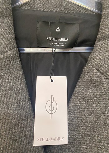 Etiketli Stradivarius Kaban - Görsel 2