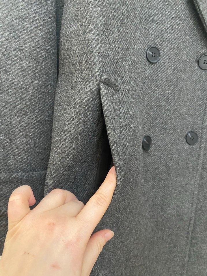 Etiketli Stradivarius Kaban - Görsel 3