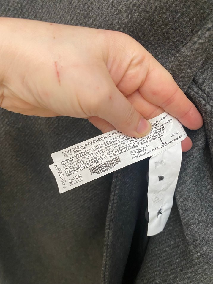 Etiketli Stradivarius Kaban - Görsel 4