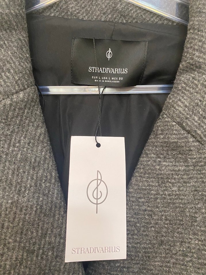 Etiketli Stradivarius Kaban - Görsel 2
