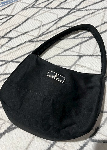 Marco Polo Siyah Fermuarlı Kadın Çanta - Görsel 2