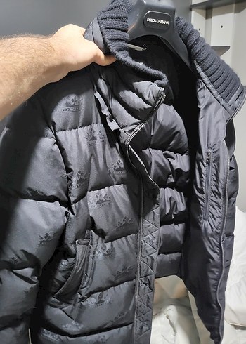 DOLCE&GABBANA Siyah Erkek Mont - Görsel 3