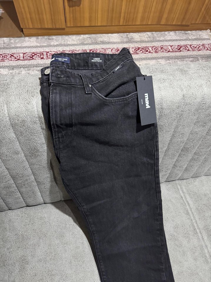 ERKEK KOT PANTOLON etiketi üstünde sıfır - Görsel 3