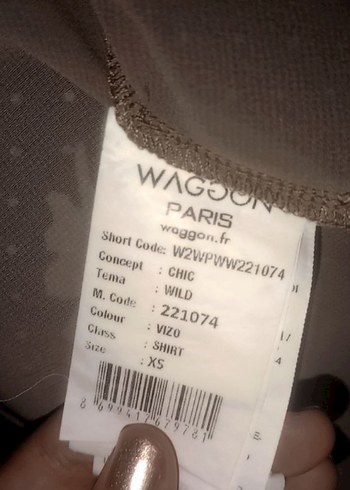 waggon Paris Vintage Şifon Tül Detaylı Şık gömlek - Görsel 3