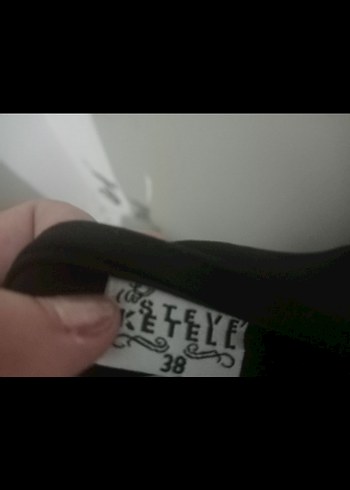 Siyah Askılı Elbise - Görsel 2