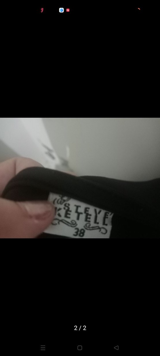 Siyah Askılı Elbise - Görsel 2