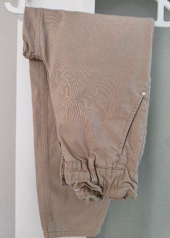 LC Waikiki Bej Yuksek Bel Rahat Pantolon