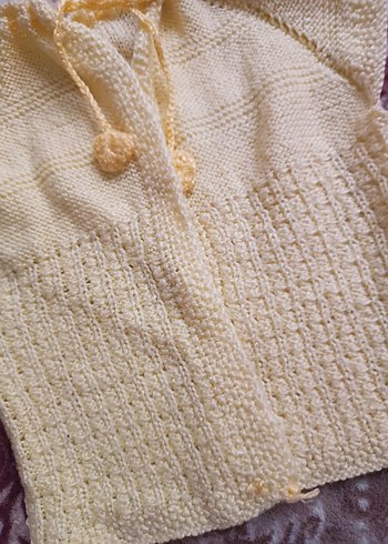 Kız Çocuk Örgü Süveter - Görsel 2