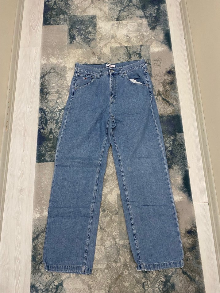 tommy jeans baggy 5 pocket pantolon - Görsel 2