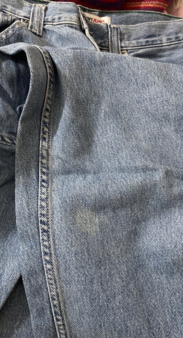 tommy jeans baggy 5 pocket pantolon - Görsel 4