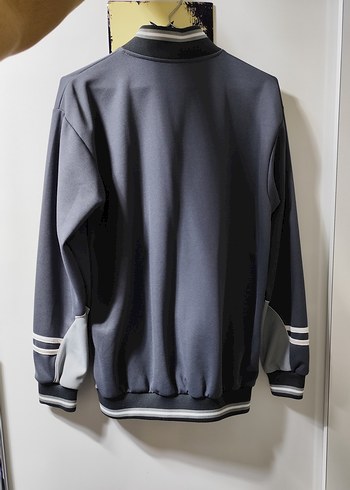 giyilmemiş , temiz eşofman üstü gri kapşonsuz 8 (L) beden erkek - Görsel 2