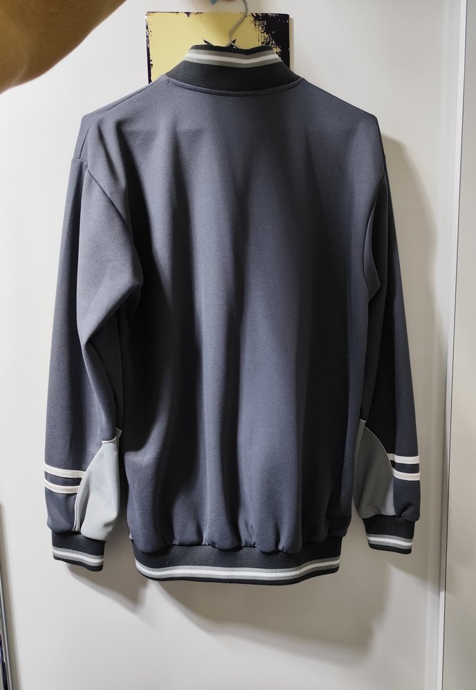 giyilmemiş , temiz eşofman üstü gri kapşonsuz 8 (L) beden erkek - Görsel 2