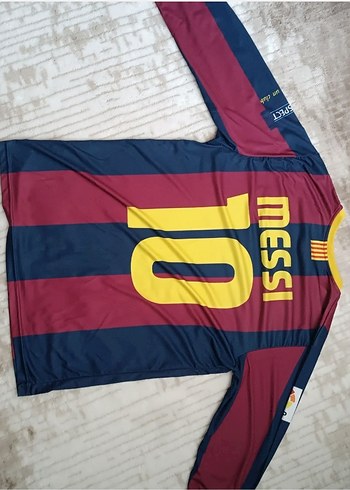 Kısa Kollu Erkek Messi Barça 10 Numara  (replika) - Görsel 2