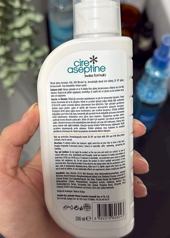 Cire Aseptine Güneş Koruyucu Losyon SPF 30 - Görsel 2
