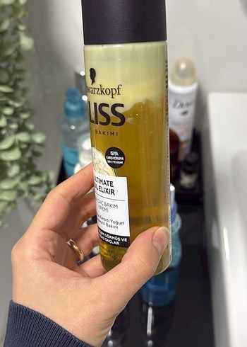 Schwarzkopf Gliss Ultimate Oil Elixir Saç Bakım Kremi - Görsel 3